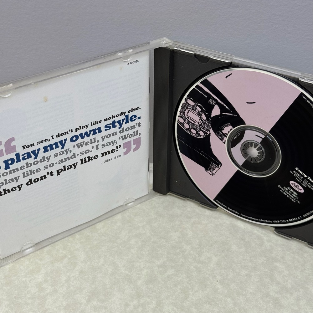 Sonny Terry: Whopin‎ The Blues The Capitol Recordings 1947 1950 CD Blues - Picture 4 of 5